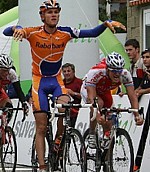 Jempy Drucker pendant le GP Tell 2008